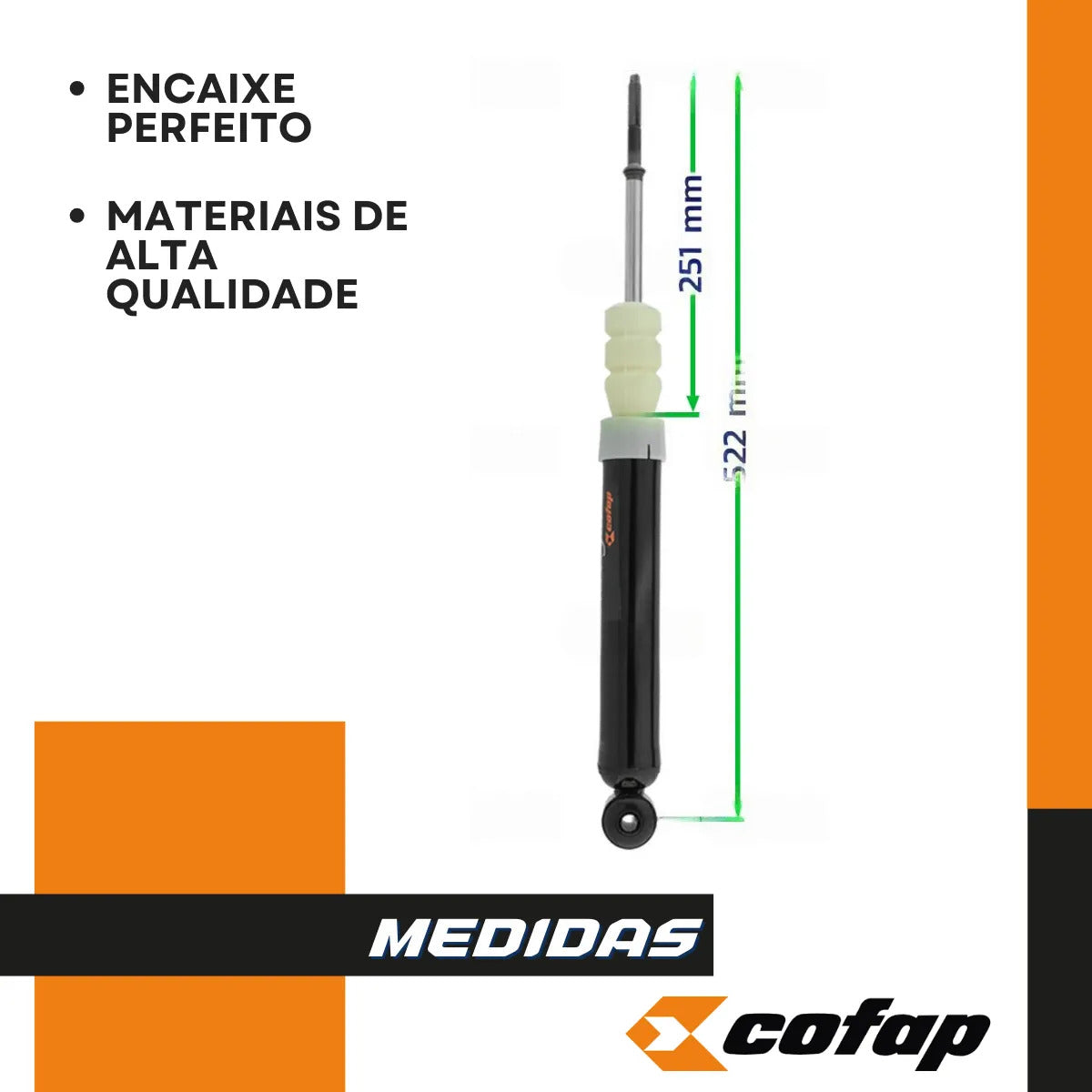 Par Amortecedor Traseiro Cofap Corsa Classic 2003 Em Diante