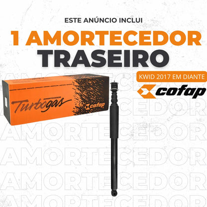 Amortecedor Traseiro Kwid 1.0 12v Novo Cofap Original