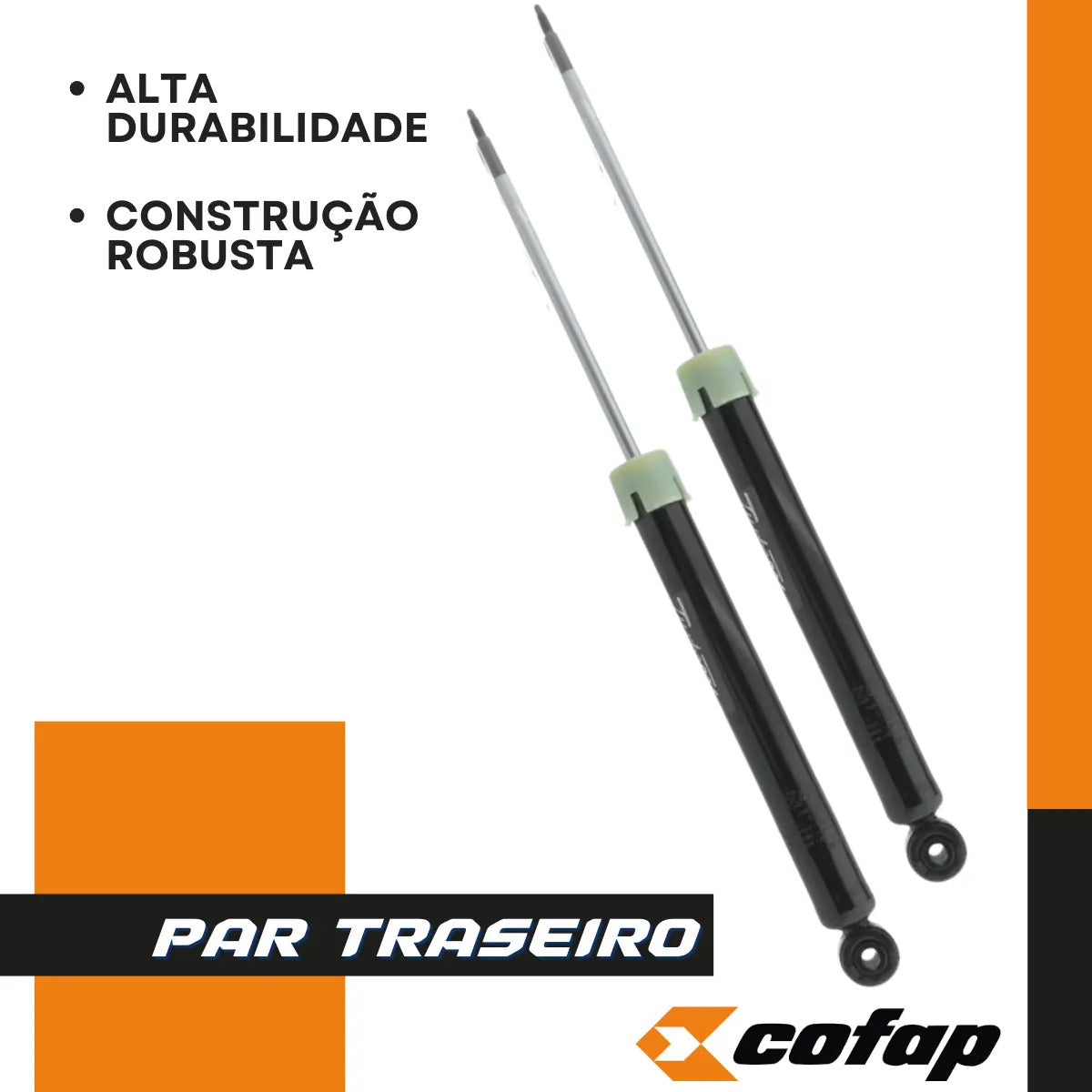 Par Amortecedor Traseiro Focus 2001 A 2008 Cofap Gb27364