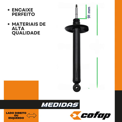 Amortecedor Traseiro Cofap Parati Quadrada 1984 A 1995