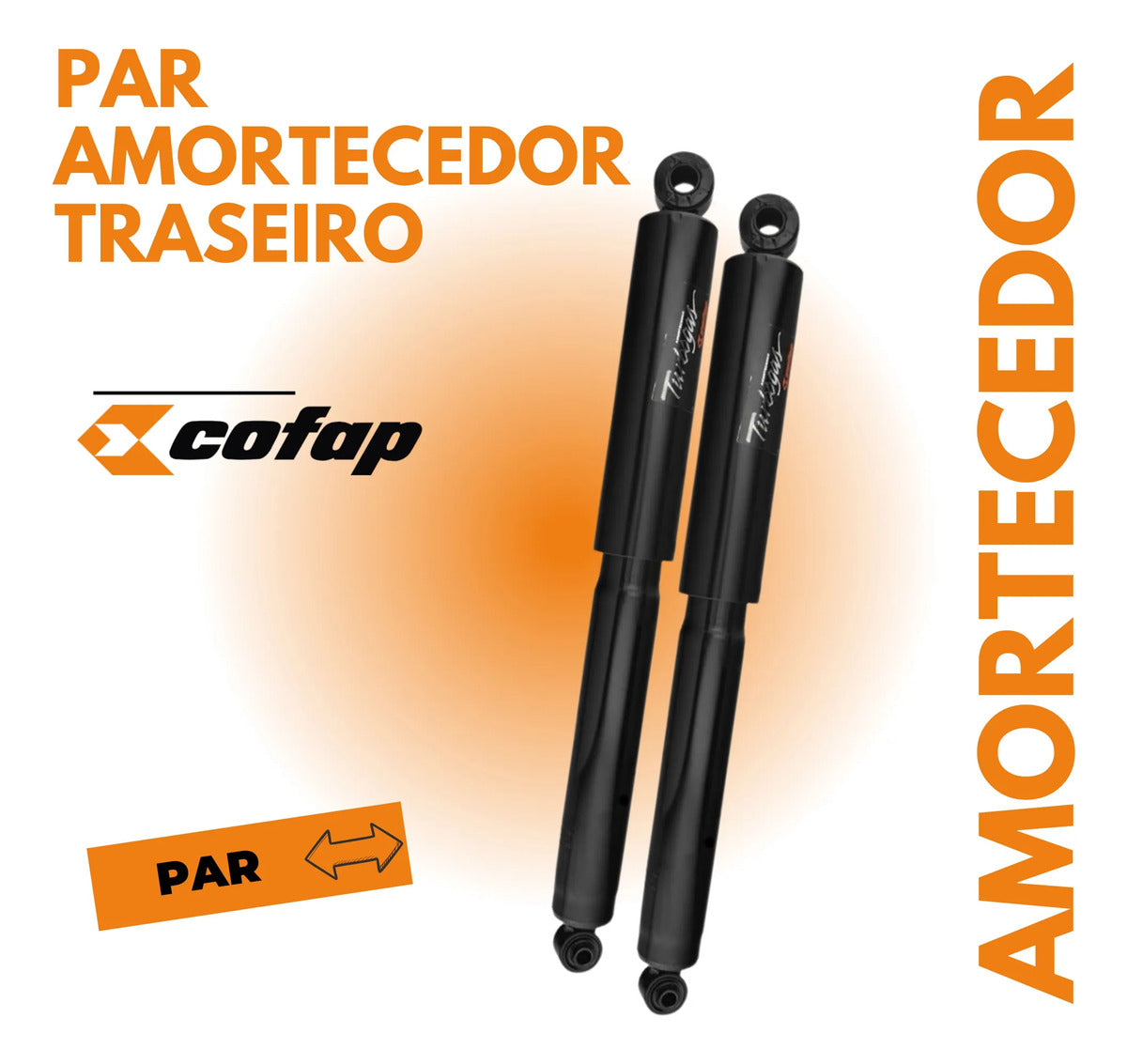 Par Amortecedor Traseiro Cofap Ranger 12/19 Gb48238
