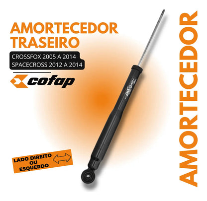 Amortecedor Traseiro Crossfox 2005 A 2014 Cofap