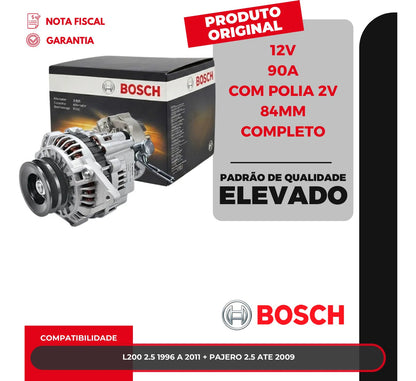 Alternador Bosch Pajero L200 2.5 Sport Outdoor 90amp
