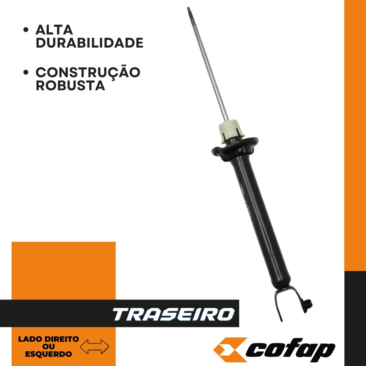 Amortecedor Traseiro Ford Ka 1.0 1.3 1.6 1997/2007 Cofap