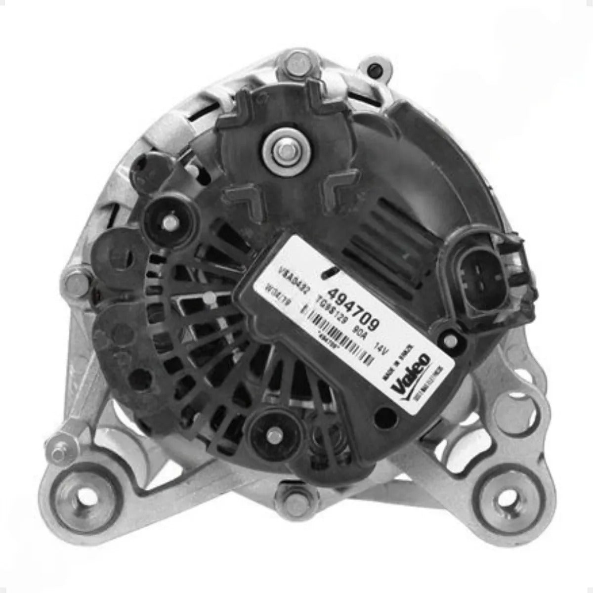Alternador Valeo 494709 12v 90a Com Polia 6pkcompleto