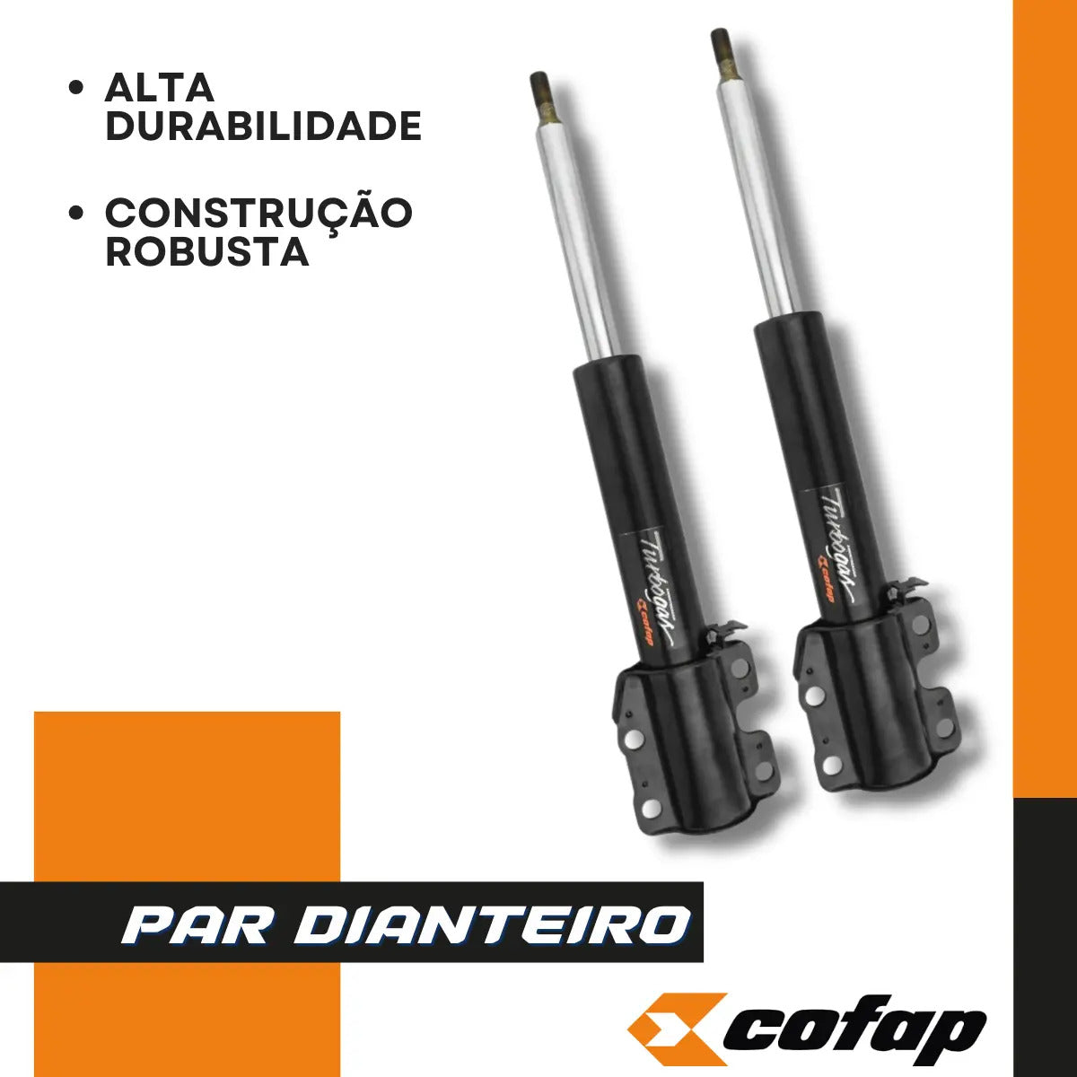 Par Amortecedor Dianteiro Sprinter 410 412 3 414 00/12 Cofap