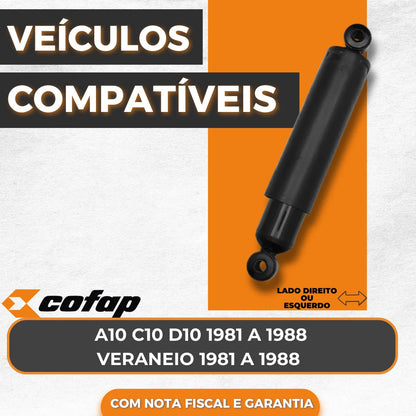 Amortecedor Traseiro Veraneio 1981 A 1988 -cofap 04201141