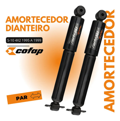 Par Amortecedor Dianteiro Original Cofap S-10 4x2 95 A 1999