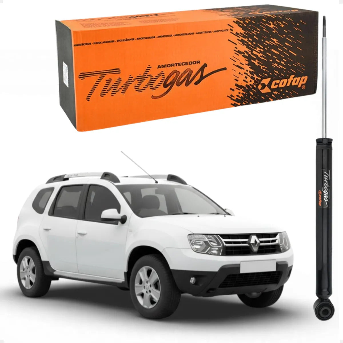 Amortecedor Traseiro Renault Duster 2016 Original Cofap