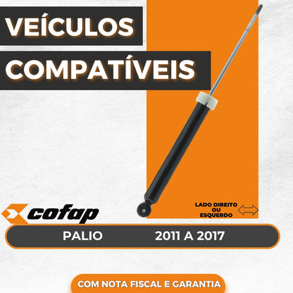 Amortecedor Traseiro Cofap Novo Palio 2011 A 2017