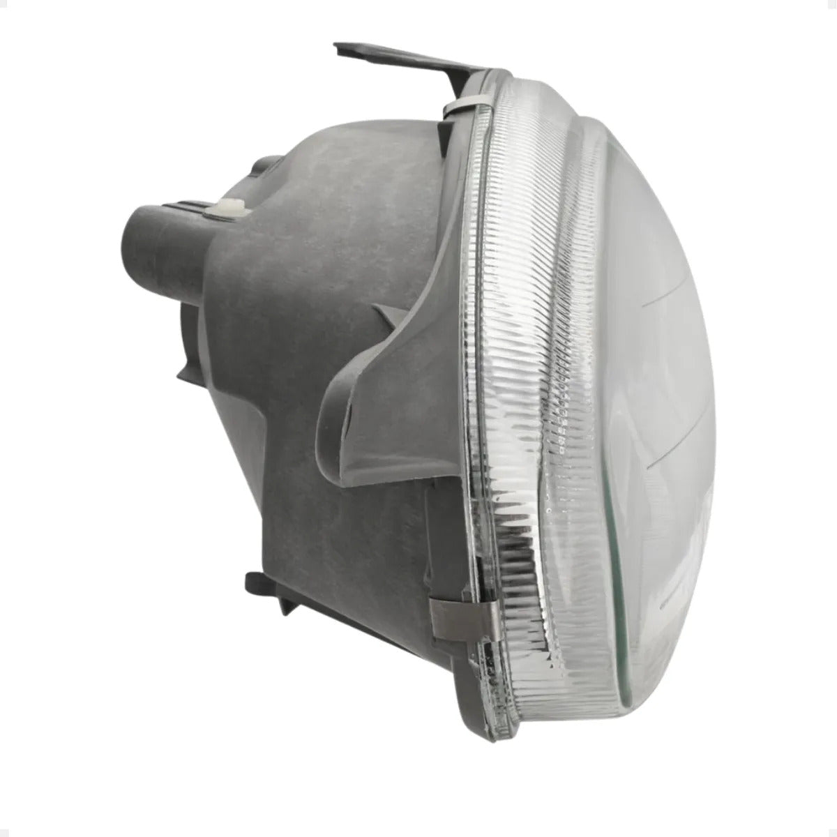 Farol Corsa 1994 A 2010 Lente Lisa Vidro Carcaca Cinza Arteb