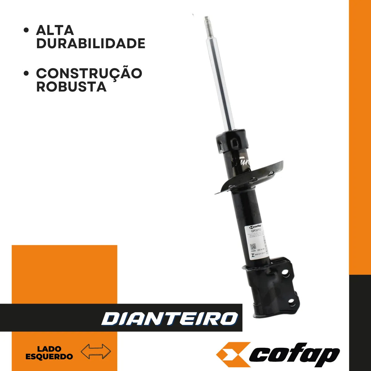 Amortecedor Esquerdo Dianteiro Corsão Meriva Montana - Cofap