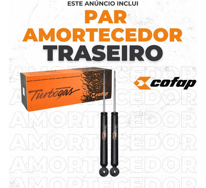 Par Amortecedor Traseiro Renault Symbol 2009 A 2013 Cofap