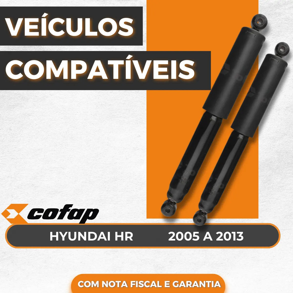 Par Amortecedor Dianteir Hr 2005 06 07 08 09 10 A 2013 Cofap