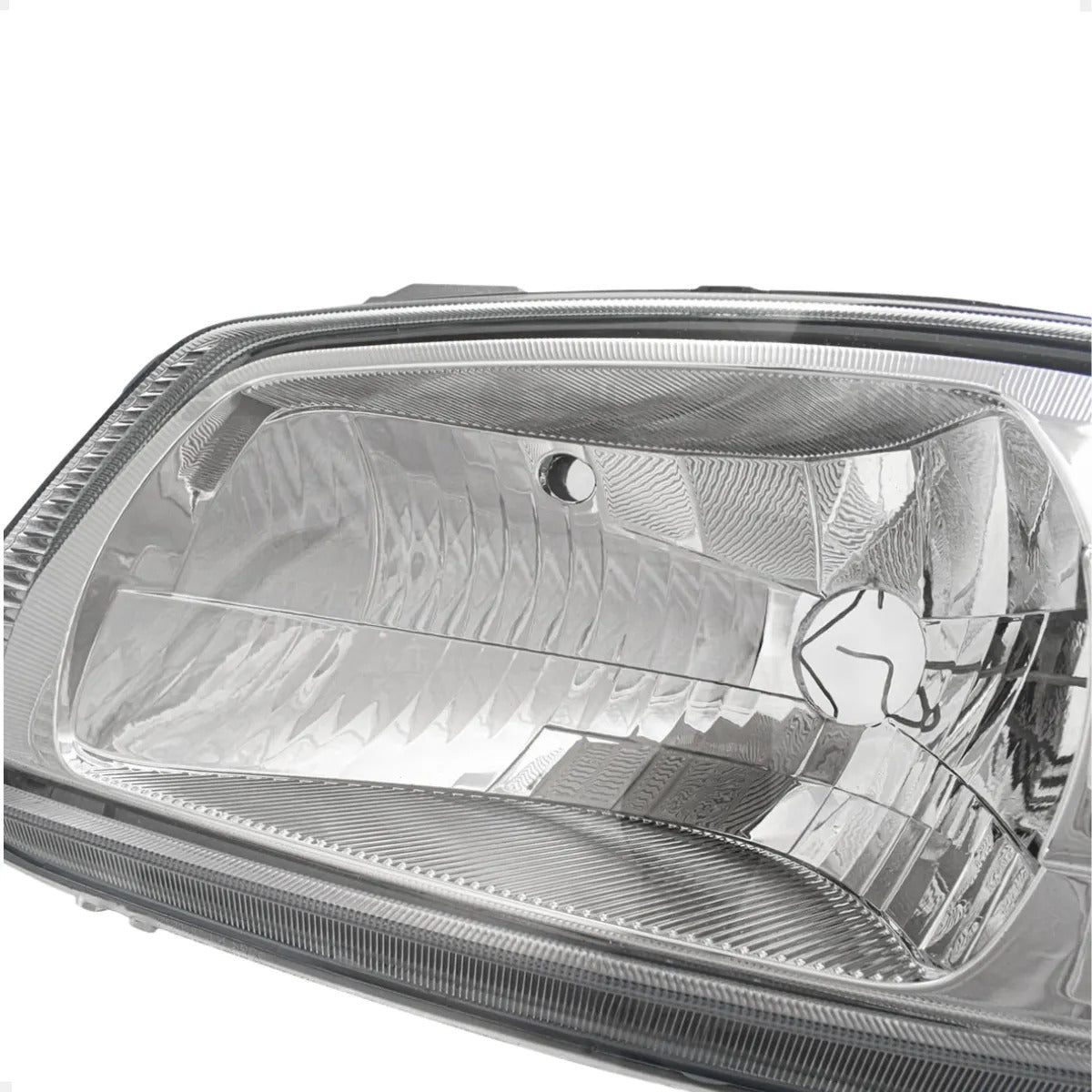 Farol Gol Saveiro G4 2005 06 07 A 2014 Máscara Cromada Arteb