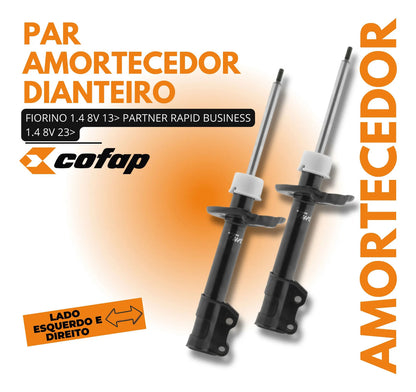 Par Amortecedor Dianteiro Rapid 1.4 2023 - Cofap