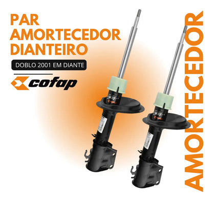 Par Amortecedor Dianteiro Doblo Original Cofap 2005