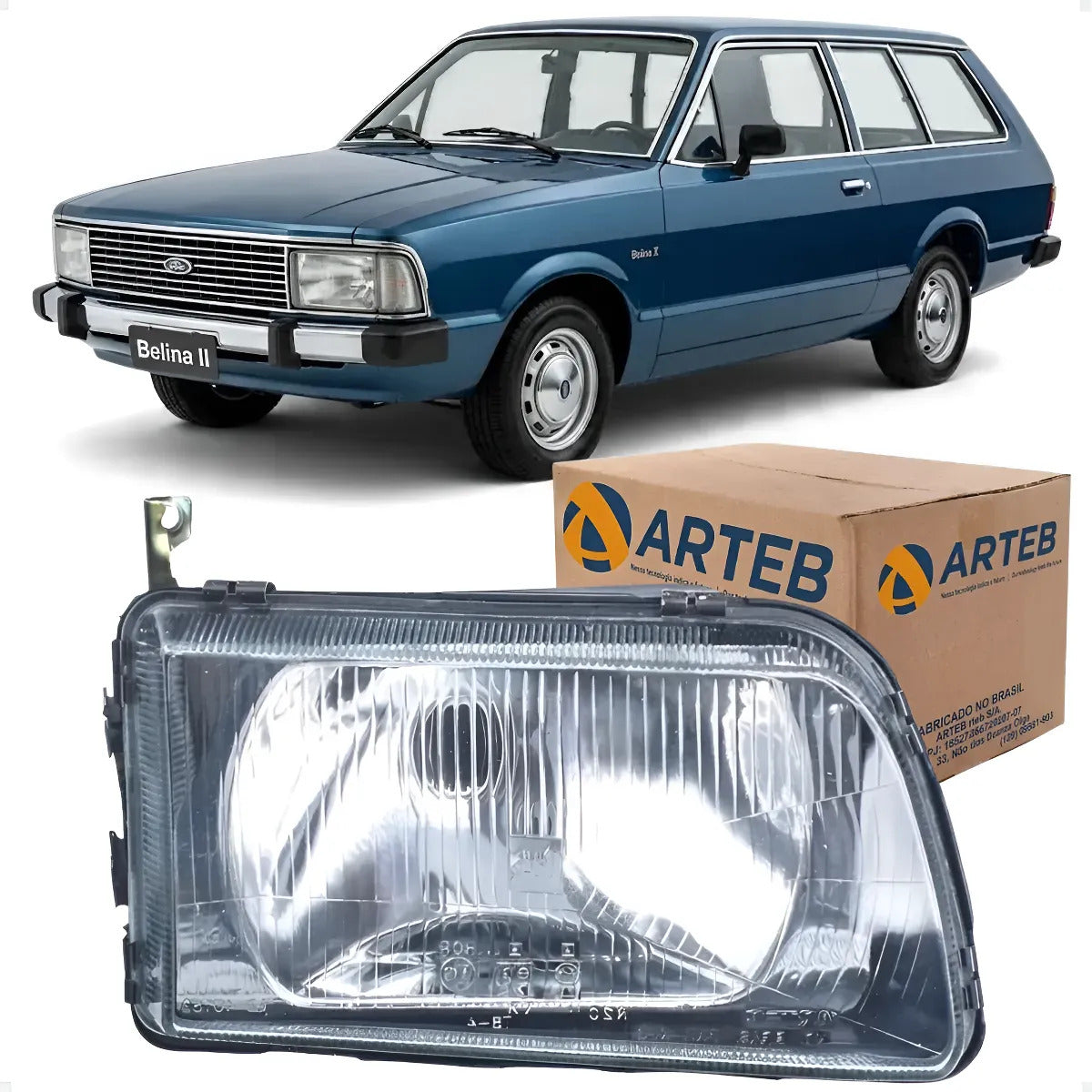 Farol Ford Belina Ii(2) 1987 88 89 90 91 92 93 94 1995 Arteb
