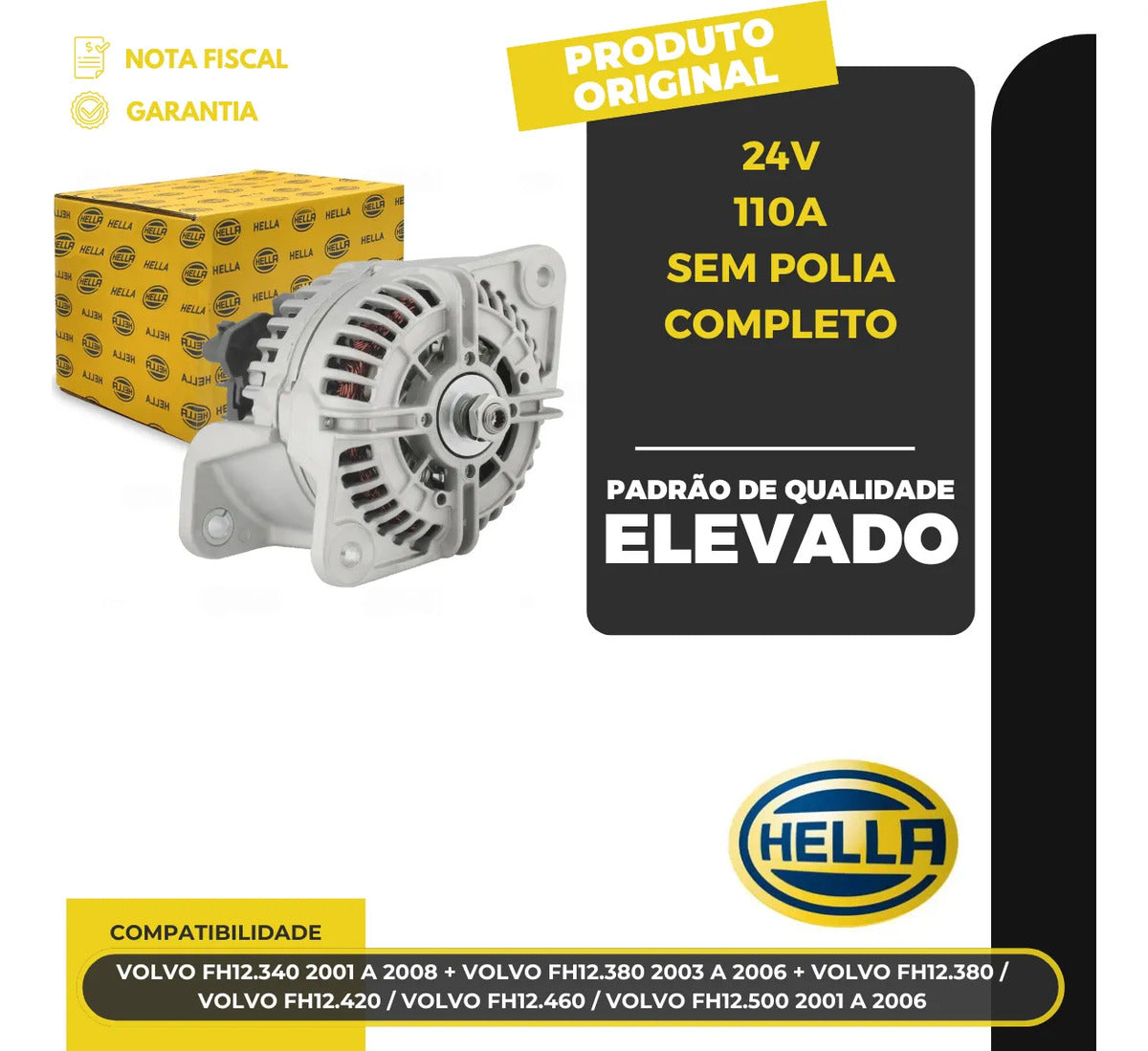 Alternador Volvo Fh12 340 380 420 460 500 2001 A 2008