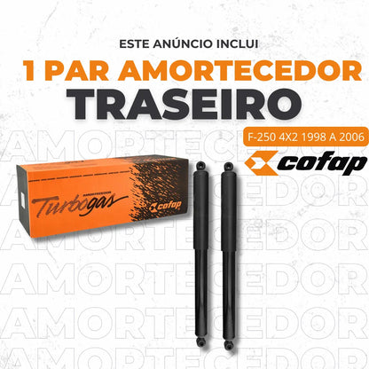 Par Amortecedor Traseiro F250 Xlt 2006 Cofap Original