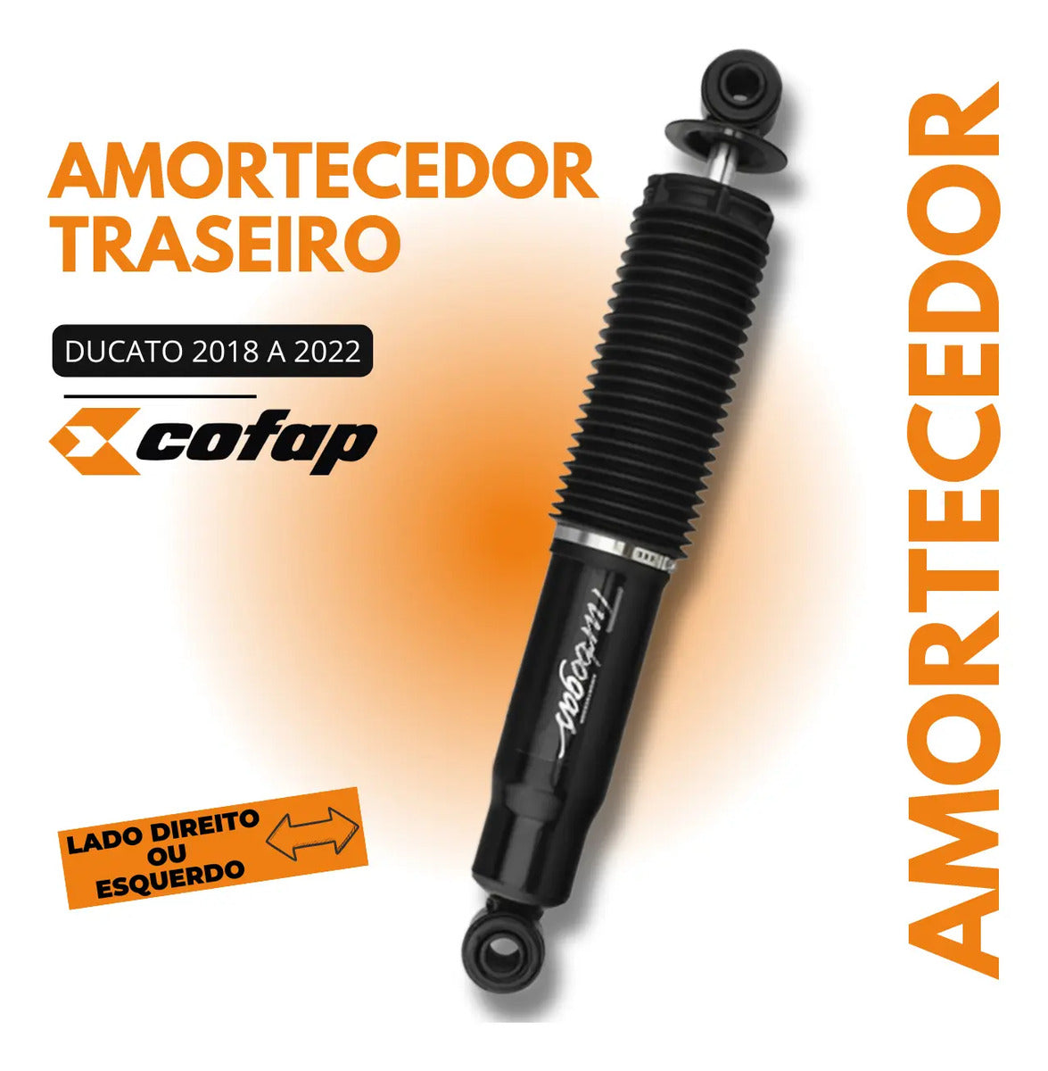 Amortecedor Traseiro Fiat Ducato Diesel 2018/2022 Cofap