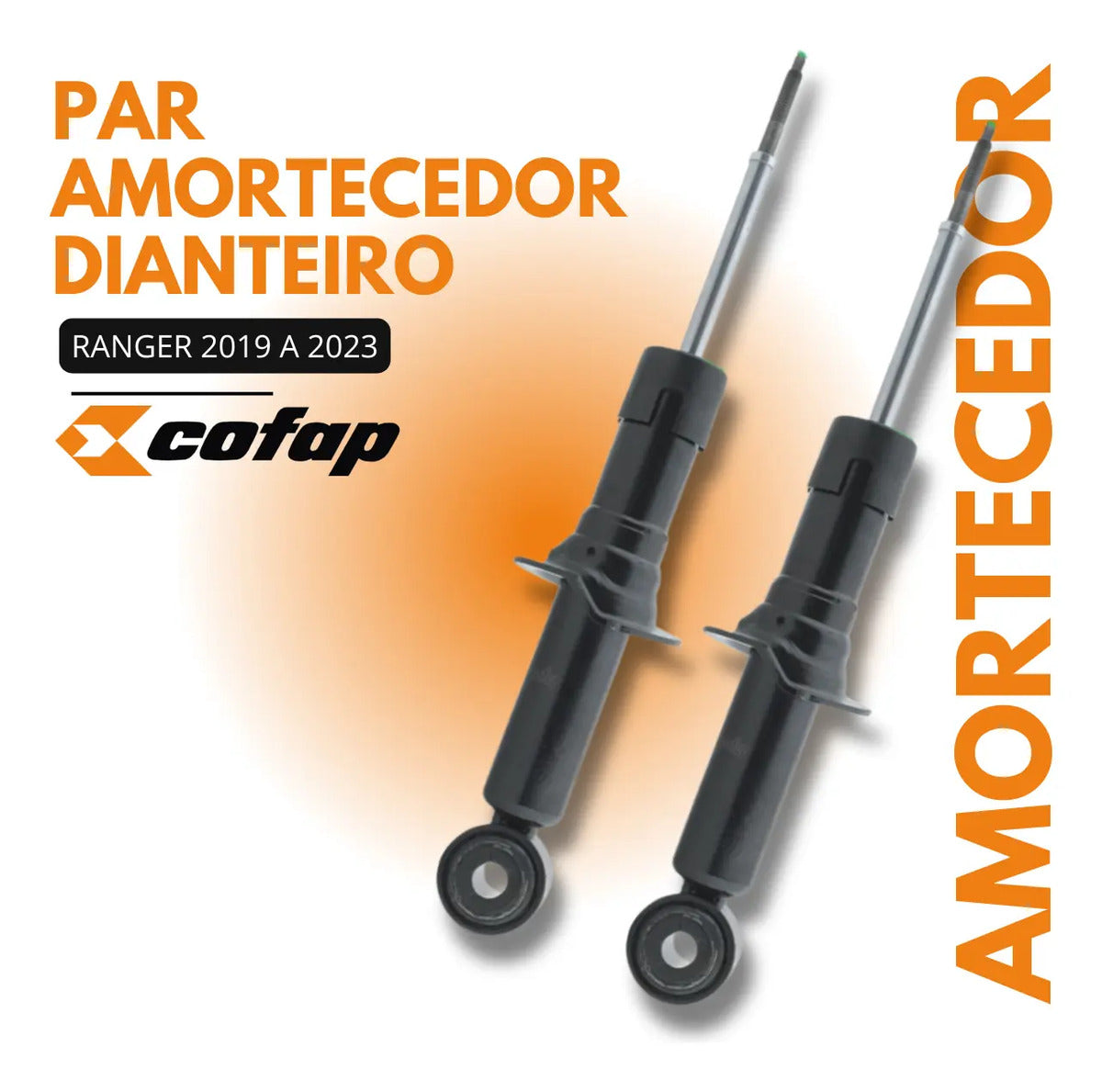 Par Amortecedor Dianteiro Ford Ranger 2019/.. Cofap