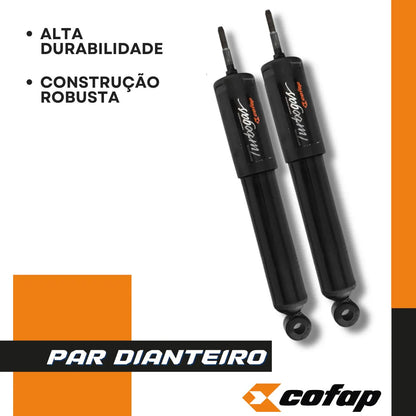 Par Amortecedor Dianteiro F250 1998 Ao 2006 Turbogaz Cofap