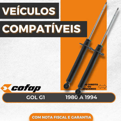 Amortecedor Traseiro Cofap Vw Gol Quadrado 1980 Á 1994