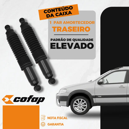 Par Amortecedor Traseiro Cofap Renault Partner 1.4 8v 23