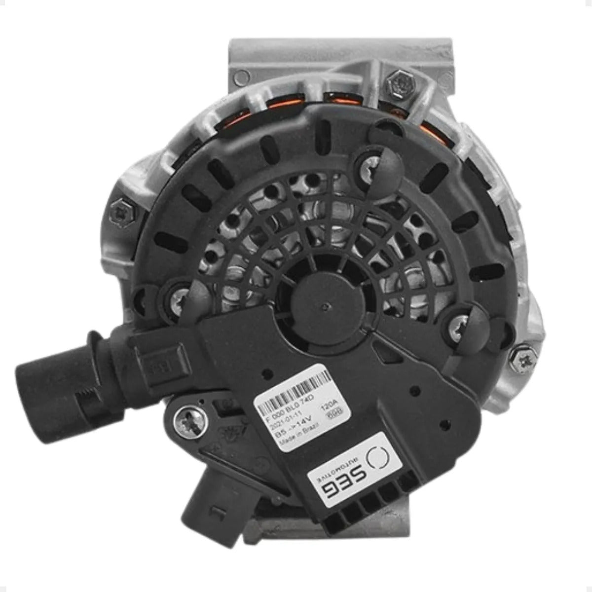 Alternador Bravo Palio Doblo Punto 120a 12v 10 Em Diante