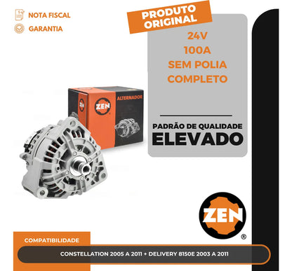 Alternador Constellation Worker Delivery 2003 Até 2013 100a