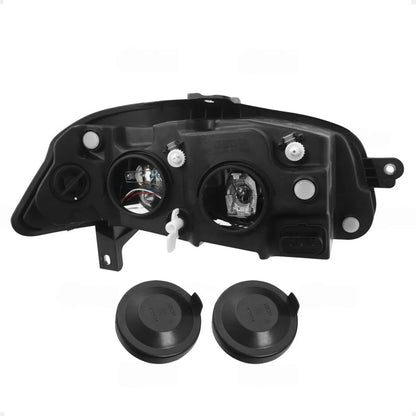 Farol H7 H1 Moldura Preta Mascara Negra Strada 09 A 19 Arteb