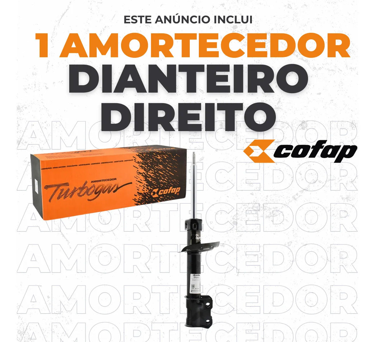 Amortecedor Direito Dianteiro Corsão Meriva Montana - Cofap