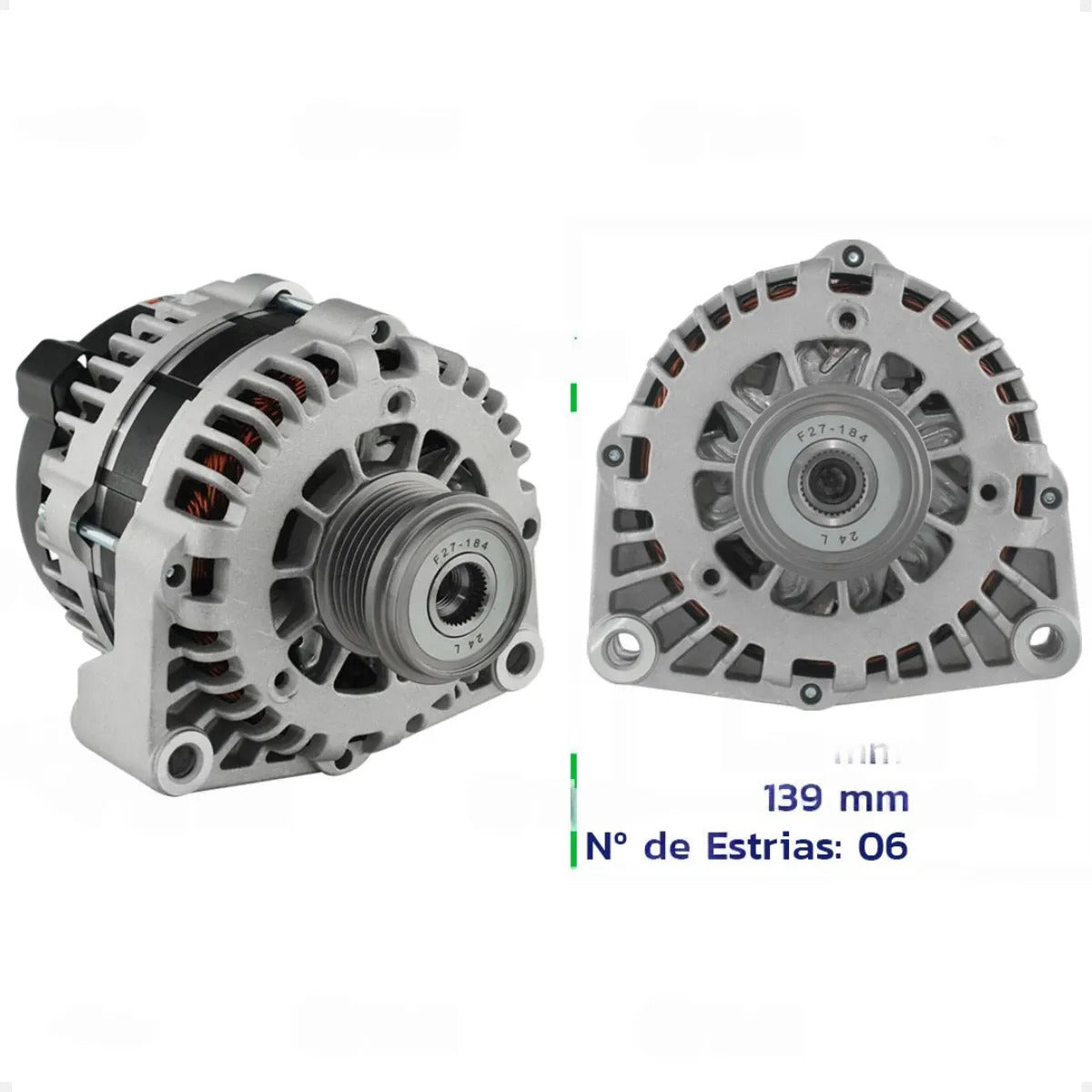 Alternador S10 Trailblazer 2.8 Diesel 140a 2012