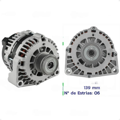 Alternador S10 Trailblazer 2.8 Diesel 140a 2012