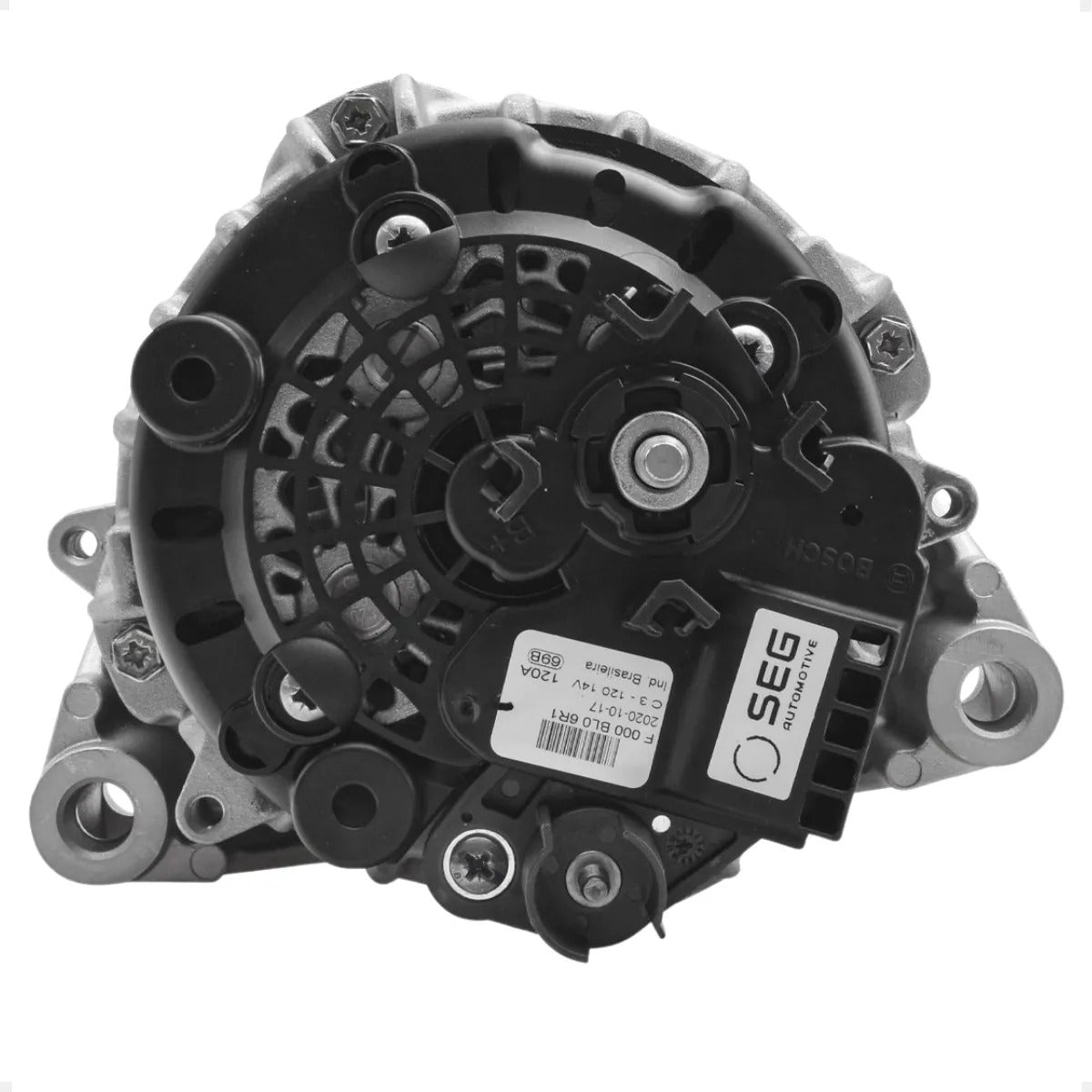 Alternador Trator John Deere 12v 120a Com Polia 8pk