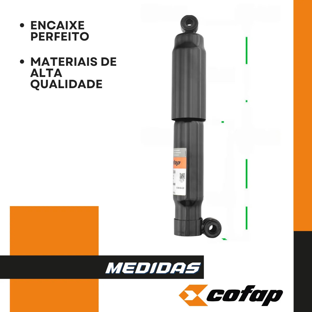 Par Amortecedor Traseiro Spa Strada 1999 A 2020 - Cofap