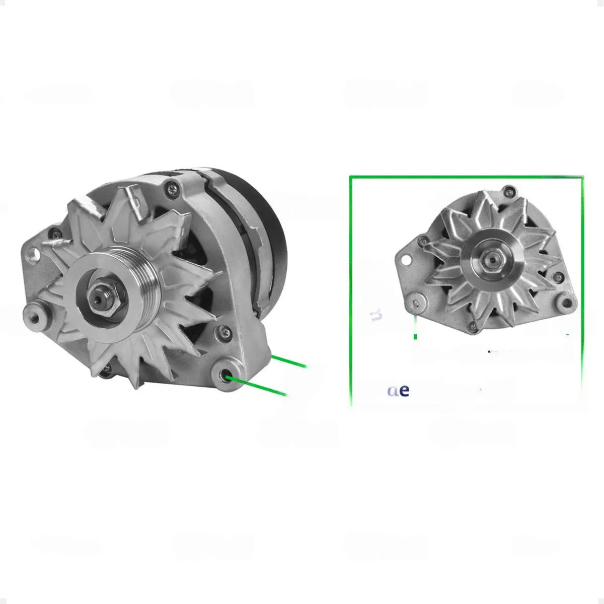 Alternador Gol G1 / Santana 1.8 2.0 Com Ar Condicionado 12v