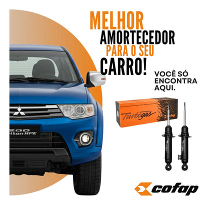 Par Amortecedor Dianteiro L200 Triton 2013 Com Sds Cofap