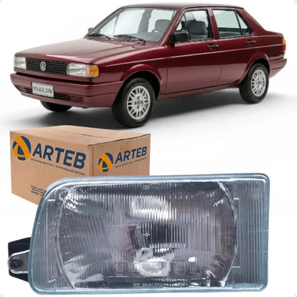 Farol Vw Gol Saveiro Voyage G1 1991 1992 93 94/... Arteb