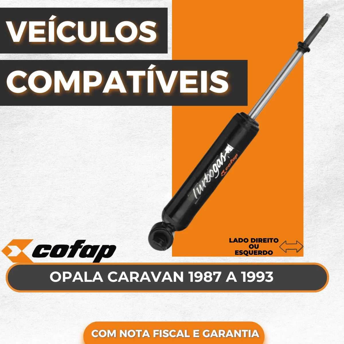 Amortecedor Dianteiro Cofap Gm Opala 1988