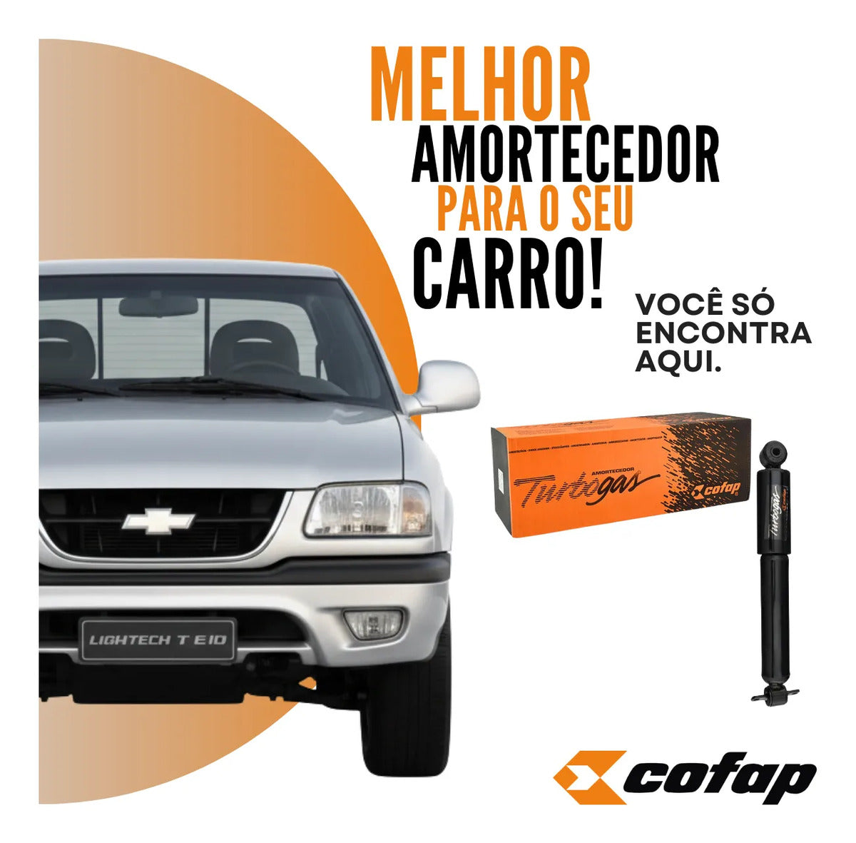 Amortecedor Dianteiro Original Cofap S-10 4x2 1995 A 1999
