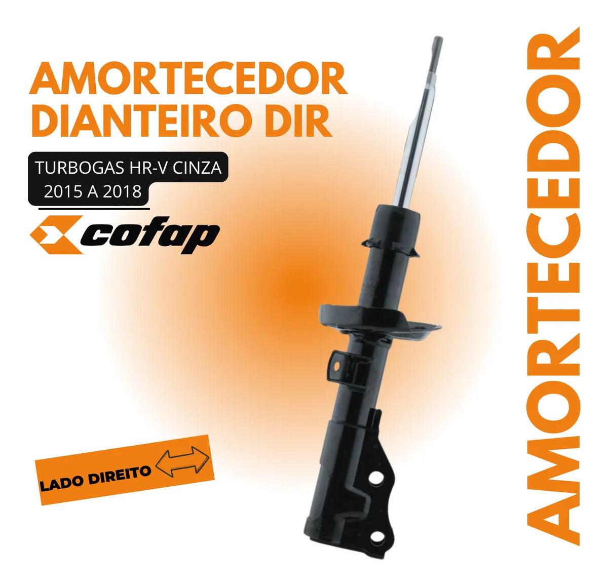 Amortecedor Dianteiro Direito - Cofap - Gp33286