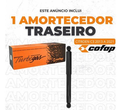 Amortecedor Traseiro Cofap C3 2013 A 2021