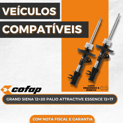 Par Amortecedor Dianteiro Siena 12 - 20 Cofap Gp32867 Gp3286