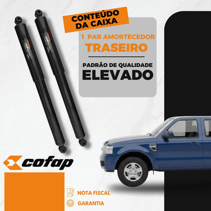 Par Amortecedor Traseiro Ranger 98/12 4x2 4x4 Cofap Original