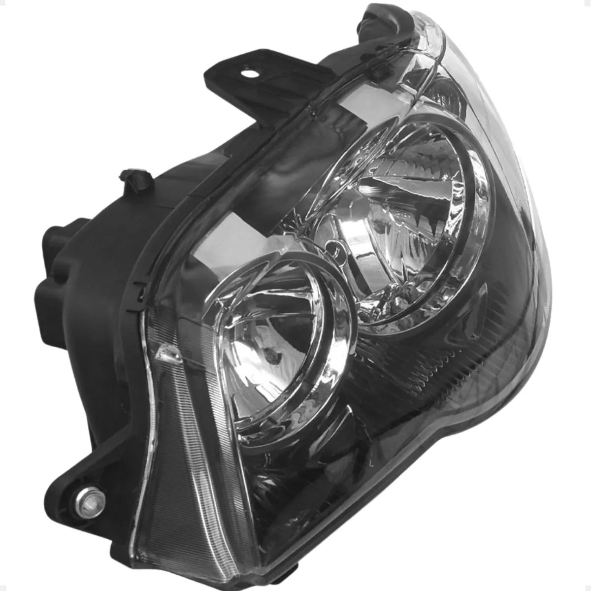 Farol Fiat Palio Restyling Ii 2004 Diante Máscar Negra Arteb