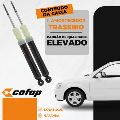 Par Amortecedor Traseiro A Gas Cofap - Celta Corsa Prisma