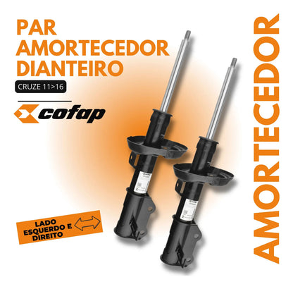 Amortecedor Dianteiro Cruze 11-16 Cofap Gp32959 Gp32960