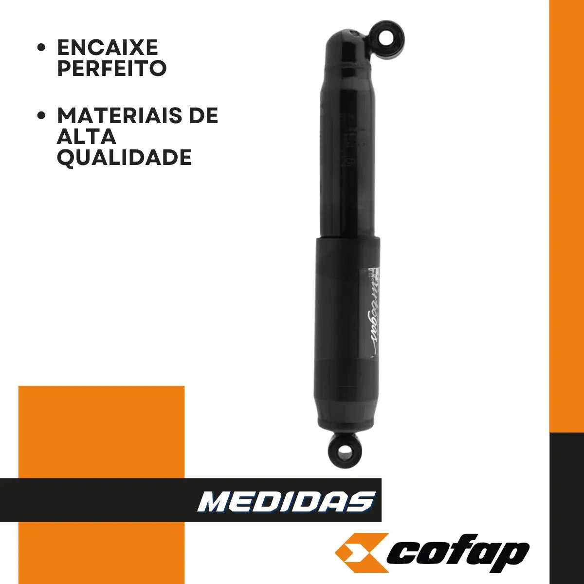 Par Amortecedor Traseiro Fiat Strada Adventure Locker Cofap